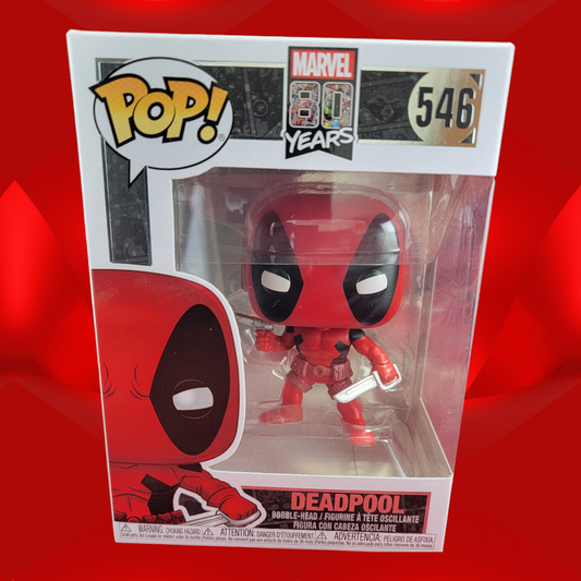 Deadpool # 546 funko (nib)
With pop protector