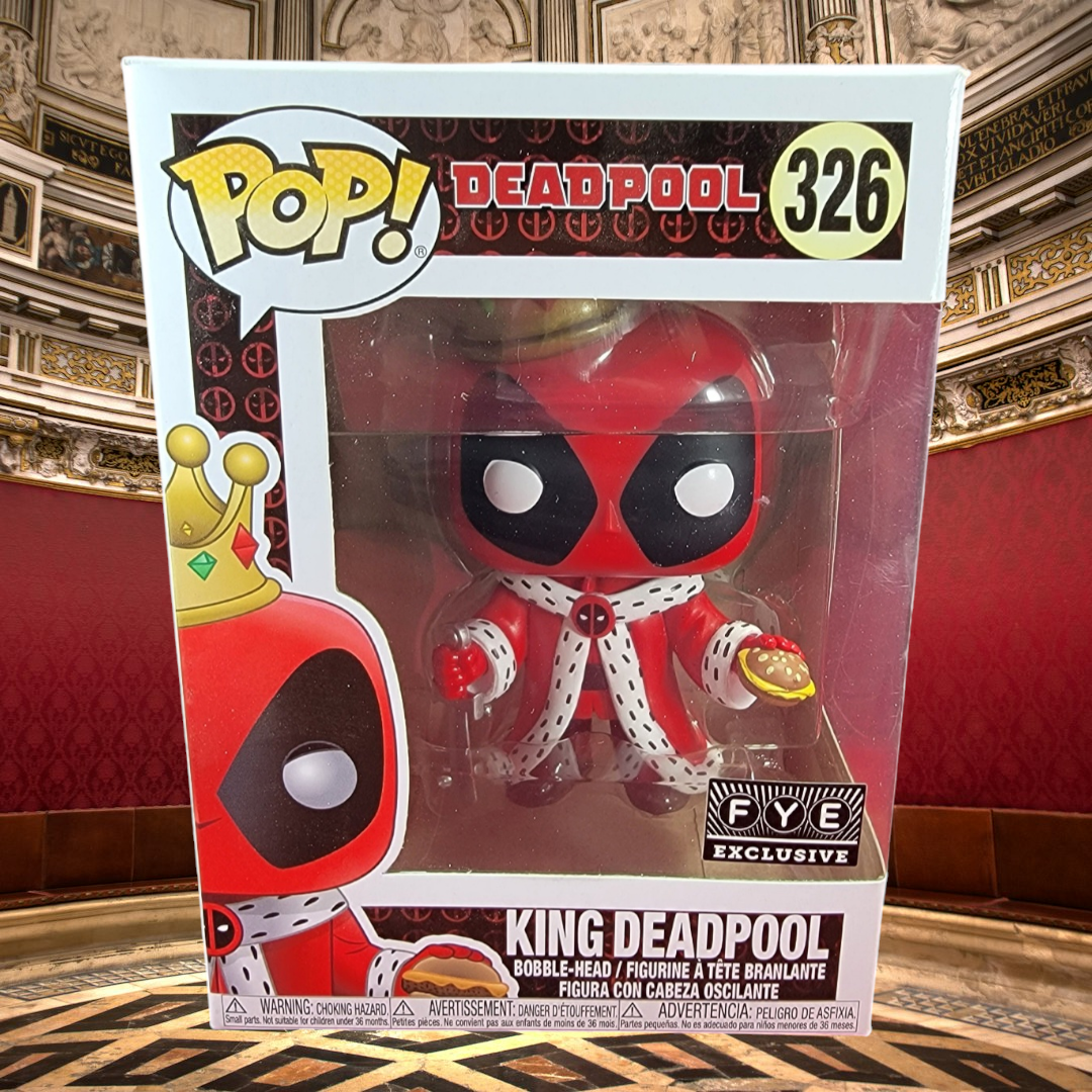 King deadpool fye exclusive funko # 326 (nib)