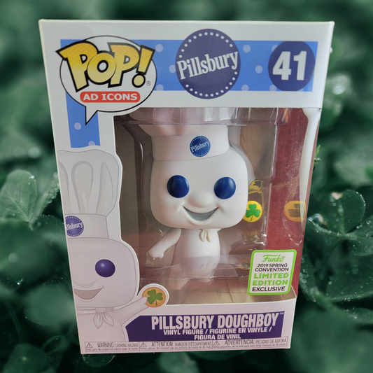 Pillsbury doughboy 2019 spring convention funko # 41 (nib)
With pop protector