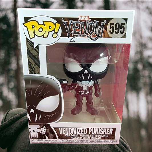 Venomized punisher funko # 595 (nib)