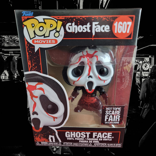 Ghost face hot topic exclusive funko # 1607 (nib)
With pop protector