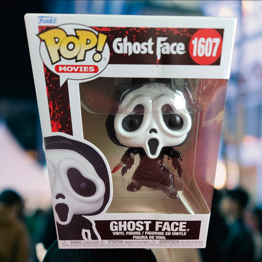 Ghost face funko # 1607 (nib)
With pop protector