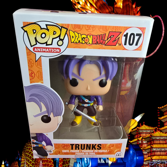 Trunks funko # 107 (nib) With pop protector