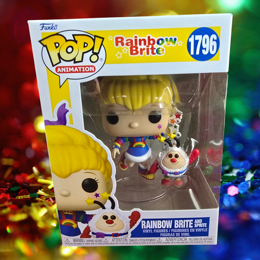Rainbow Brite with Sprite funko # 1796 (nib) With pop protector