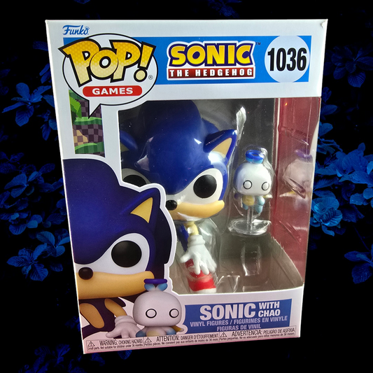 Sonic with Chao funko # 1036 (nib) With pop protector