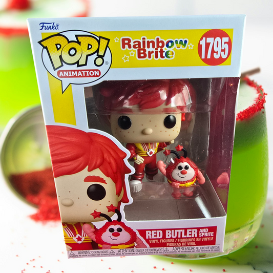 Red butler with Sprite funko # 1795 (nib) With pop protector