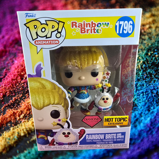 Rainbow Brite With Sprite Hot Topic Exclusive # 1796 (Nib) With Pop Protector