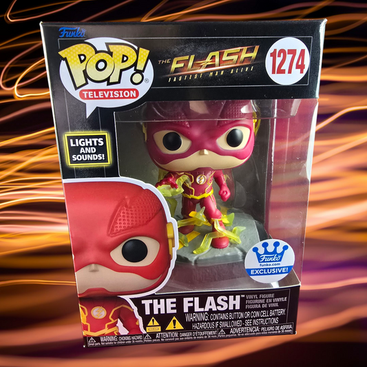 The flash funko exclusive # 1274 (nib) with pop protector