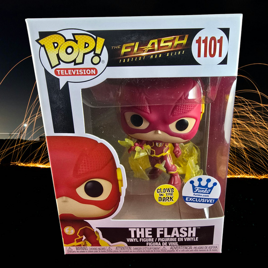 The flash funko exclusive # 1101 (nib) with pop protector