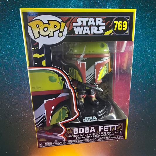Boba fett funko # 769 (nib) With pop protector