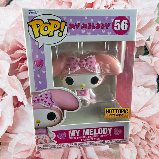 My Melody hot topic exclusive funko # 56 (nib) With pop protector