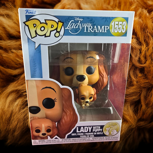 Lady with puppy funko # 1553 (nib) With pop protector