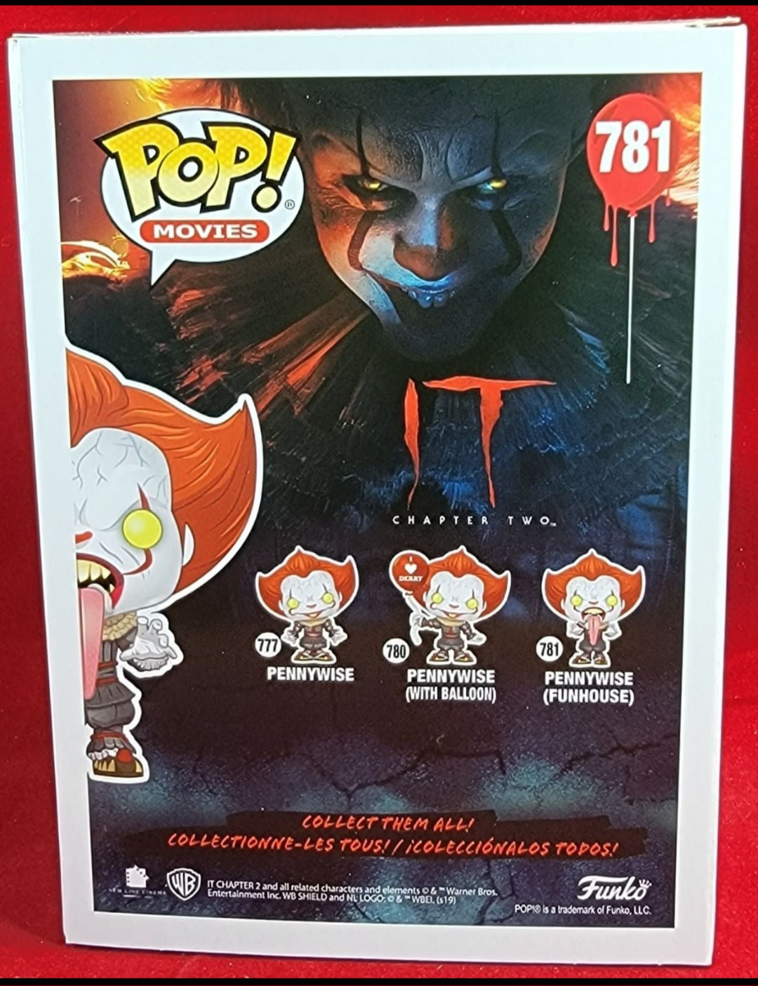 Pennywise funhouse funko exclusive 781 (nib)