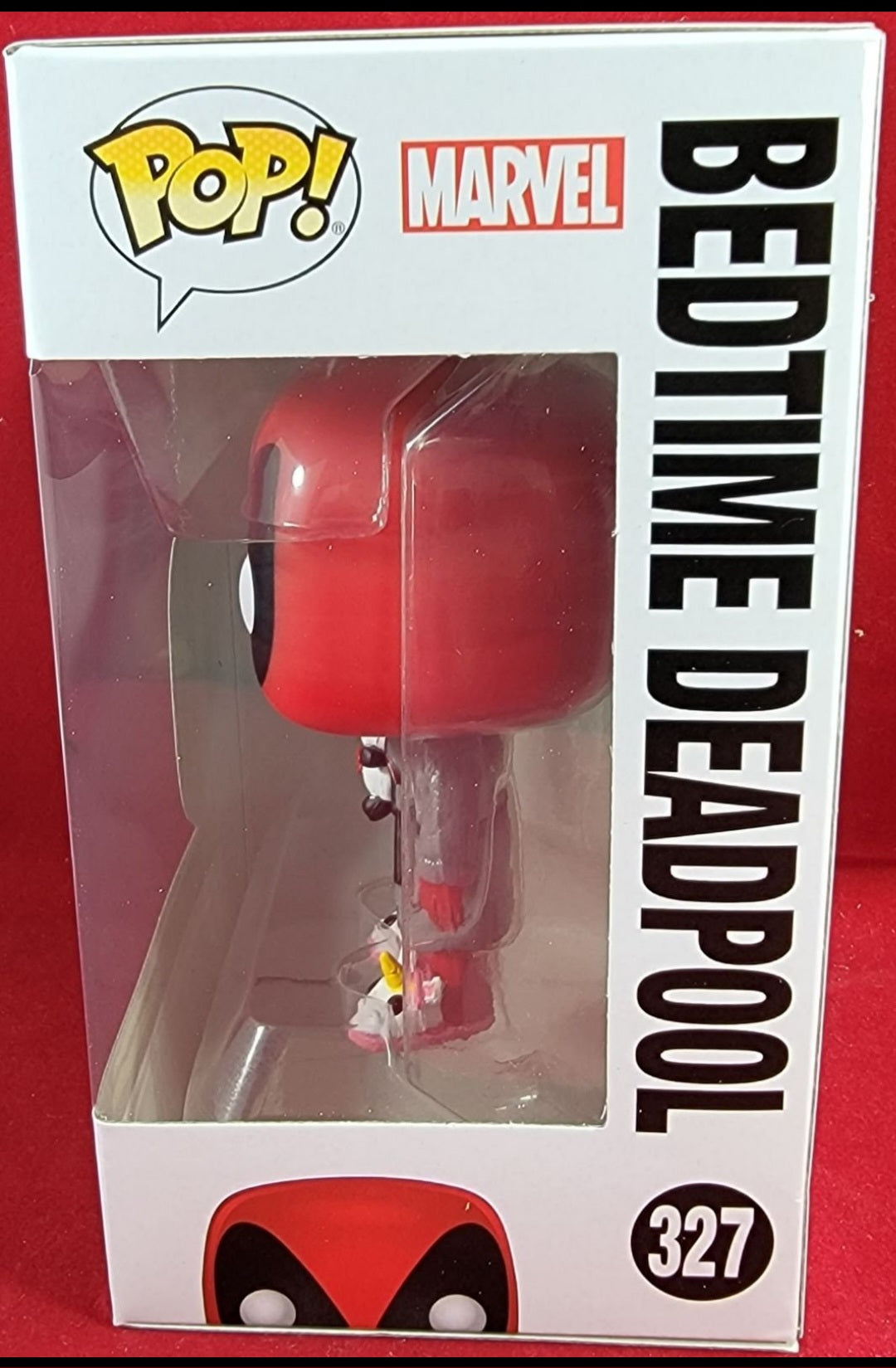 Bedtime Deadpool funko # 327 (nib)
With pop protector