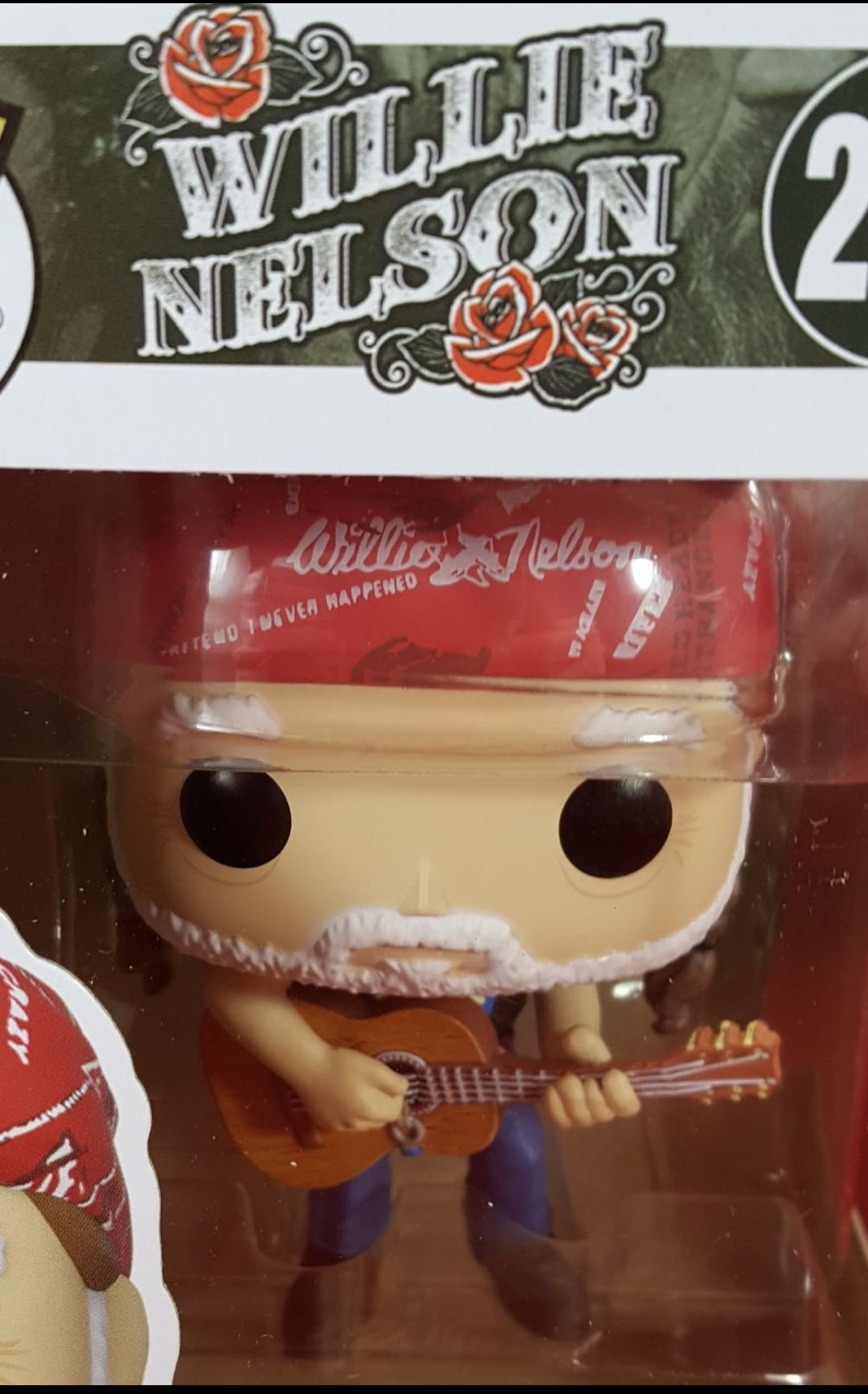 Willie nelson funko # 202 (nib)
With pop protector