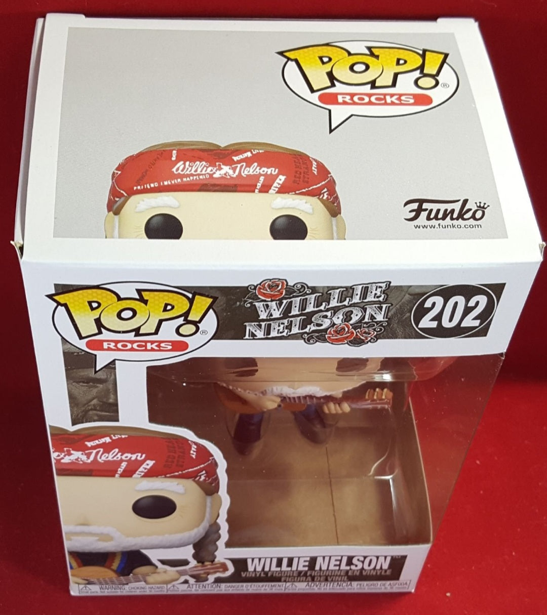 Willie nelson funko # 202 (nib)
With pop protector