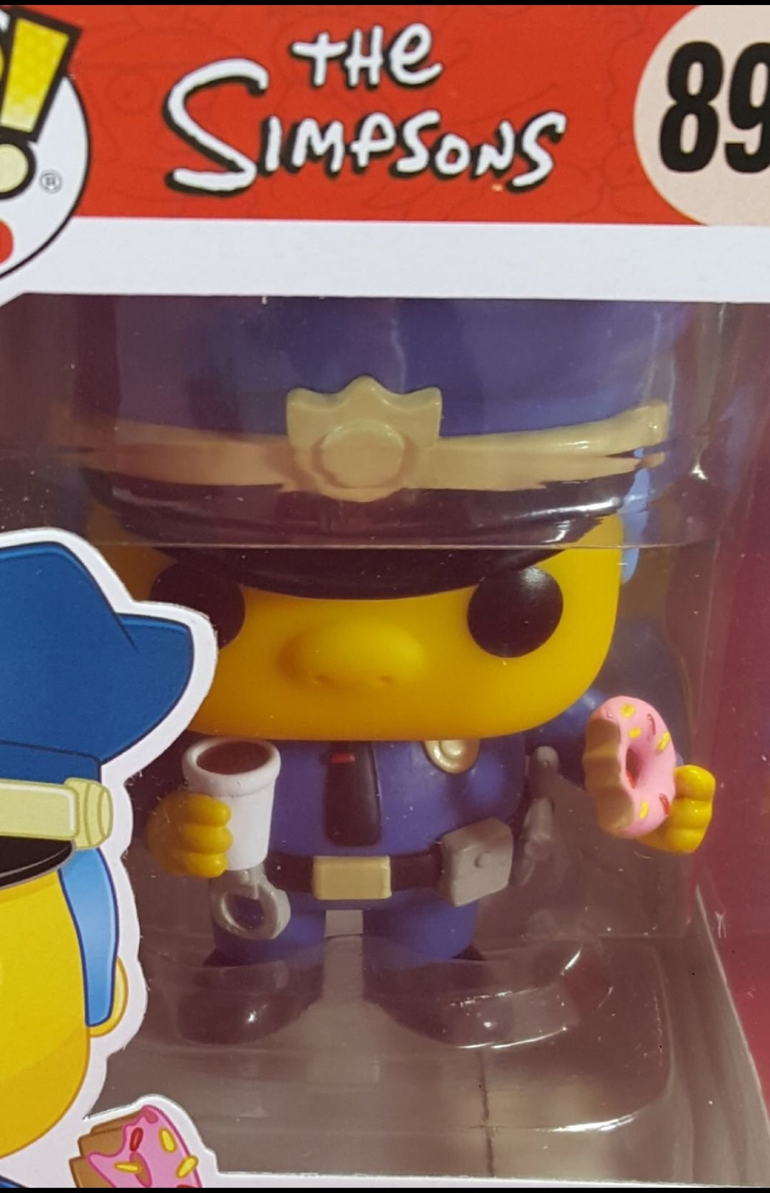 chief wiggum funko # 899 (nib)
With pop protector