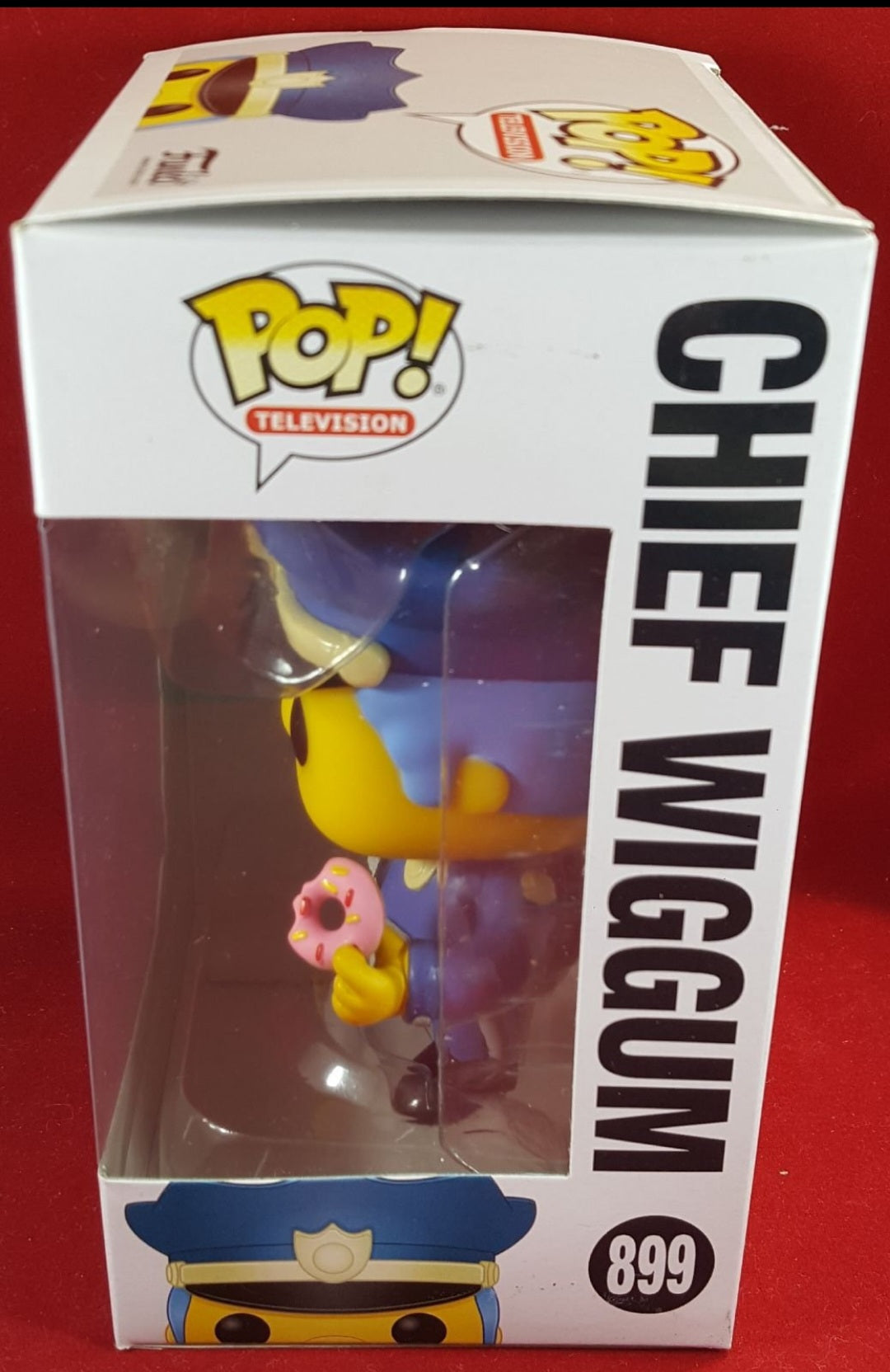 chief wiggum funko # 899 (nib)
With pop protector