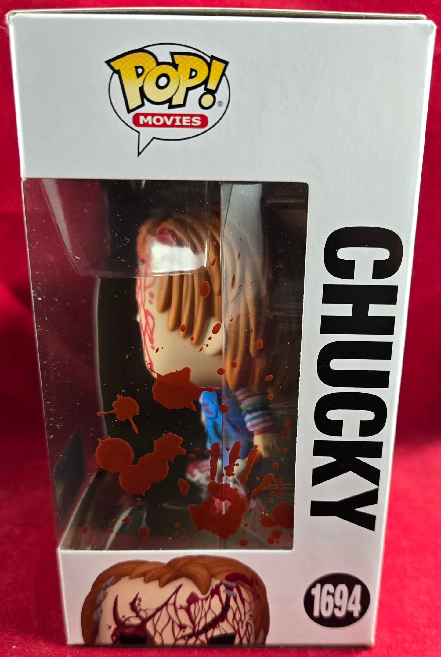 Chucky entertainment earth exclusive funko # 1694 (nib) With pop protector