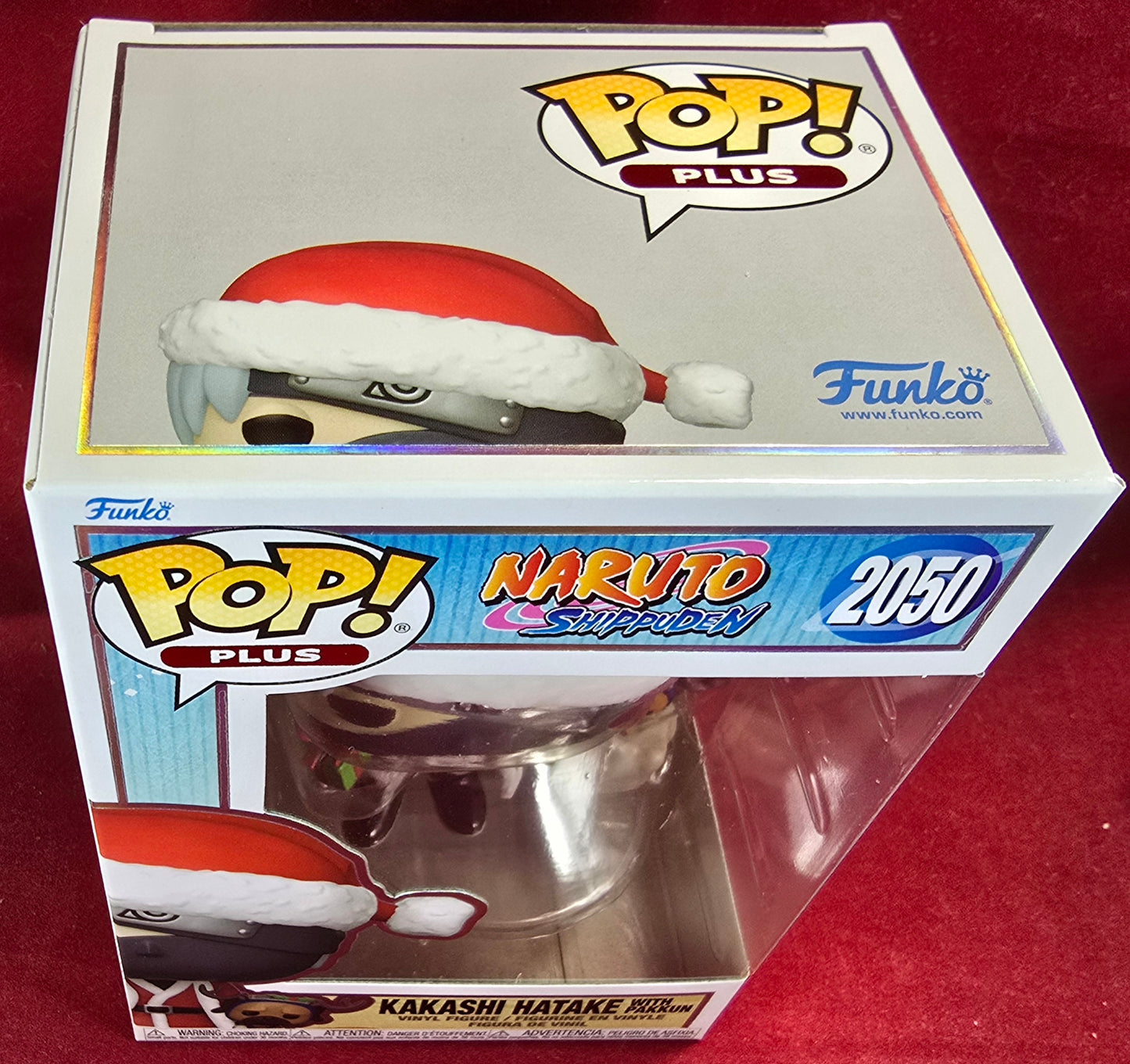 Kakashi Hatake with Pakkun funko # 2050 (nib) With pop protector