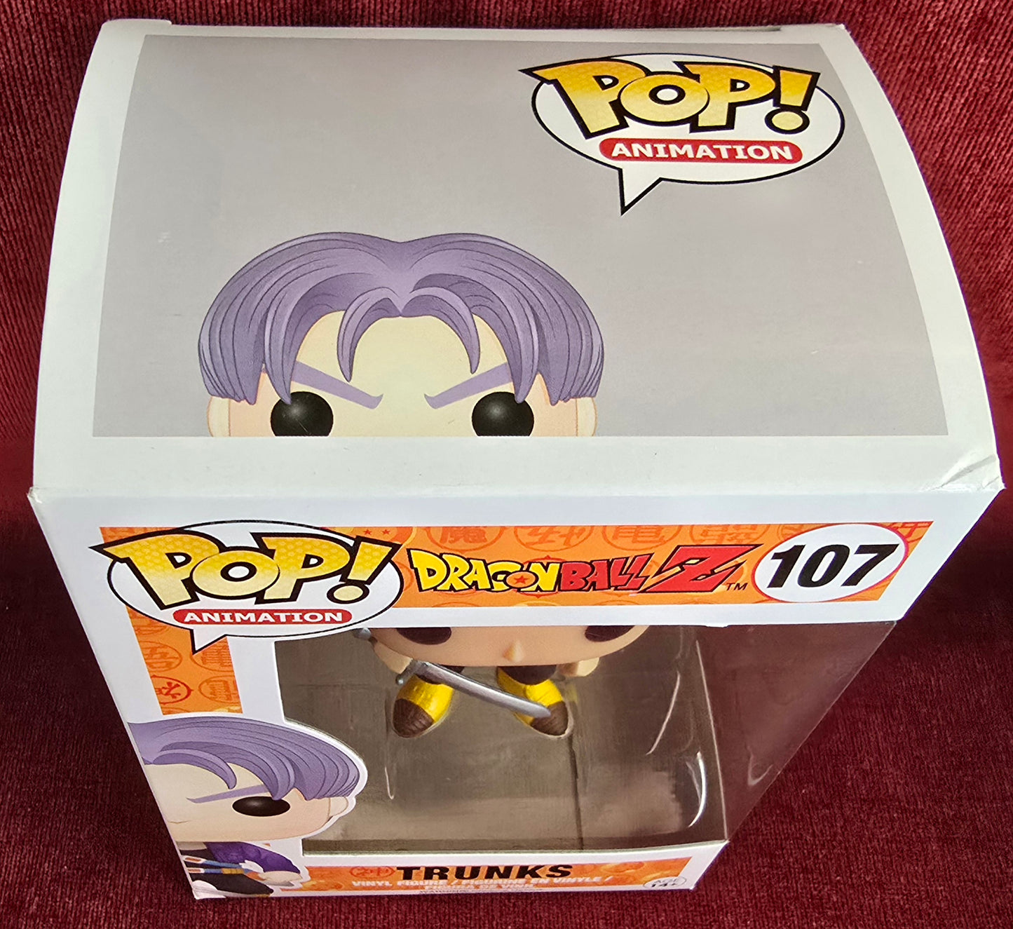 Trunks funko # 107 (nib) With pop protector