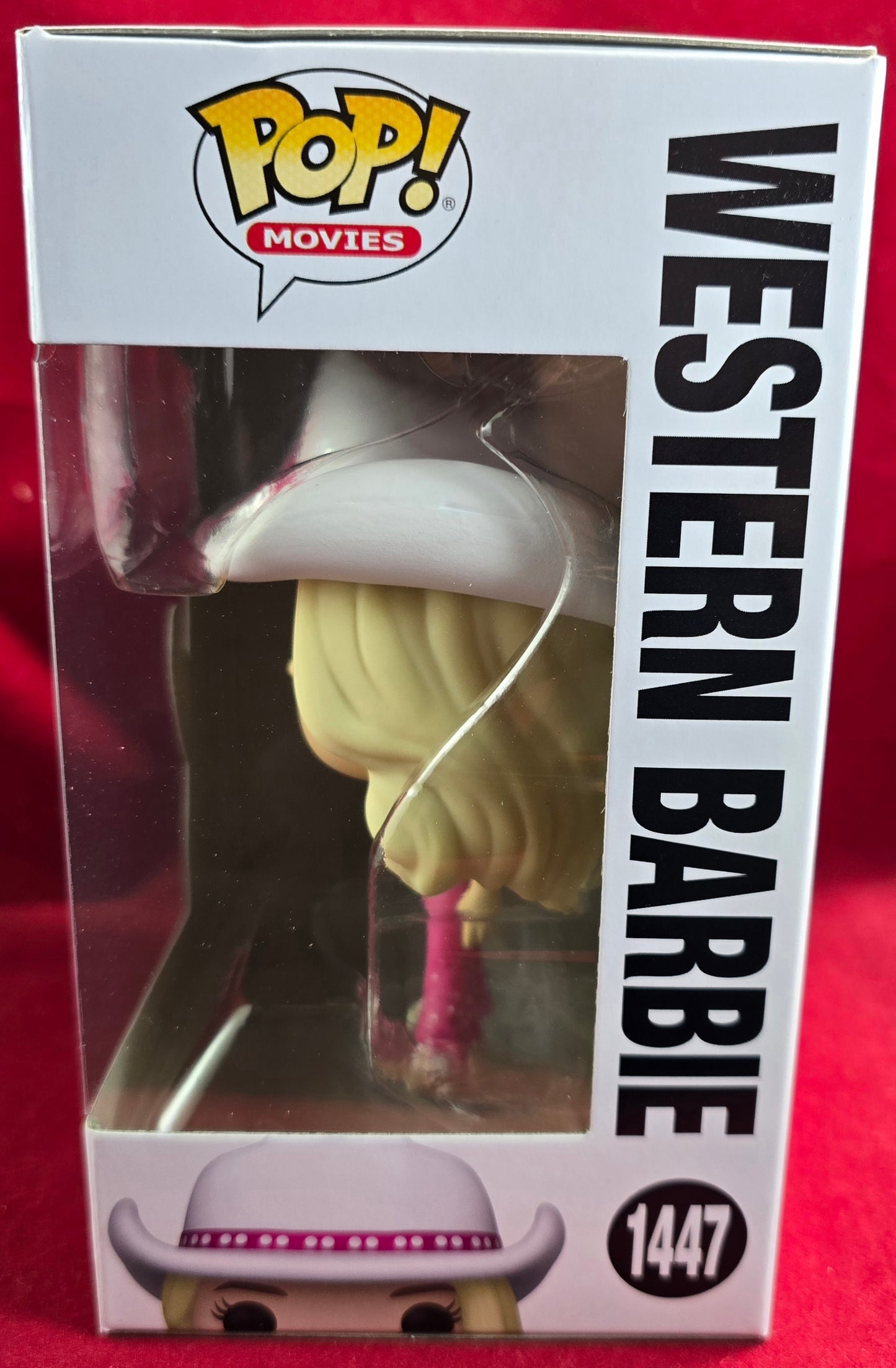 Western Barbie funko # 1447 (nib) With pop protector