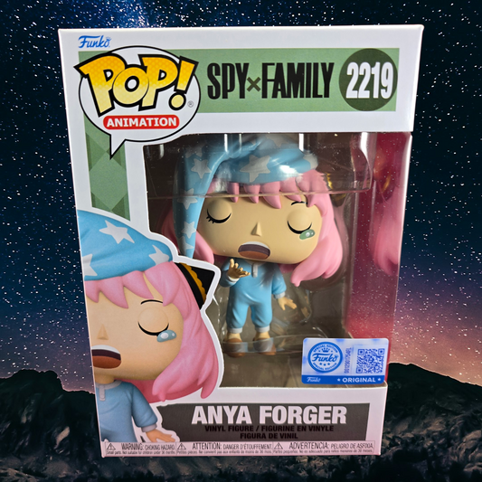 Funko POP! Spy X Family Anya Forger Pajamas Funko # 2219 (Nib)
With pop protector