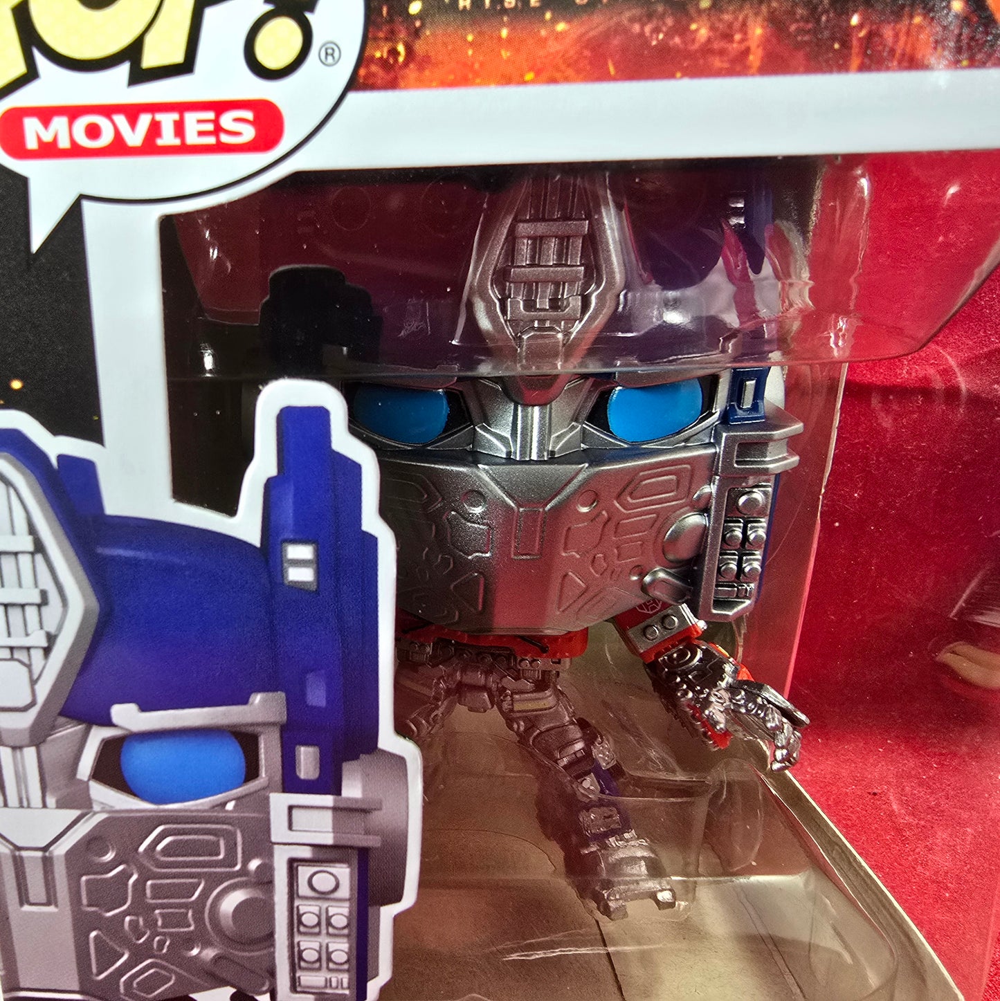 Optimus Prime funko # 1372 (nib) With pop protector