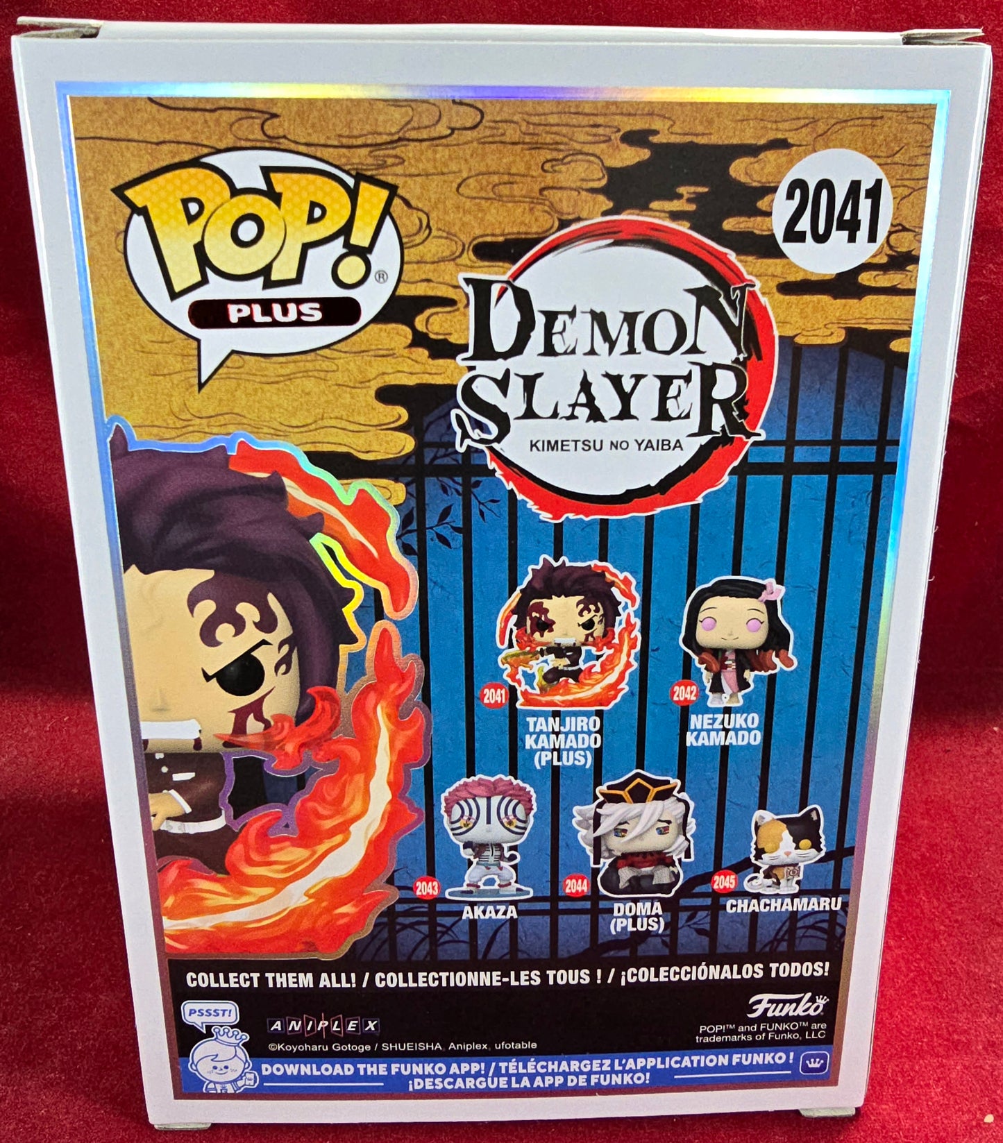 Tanjiro Kamado funko # 2041 (nib) with pop protector