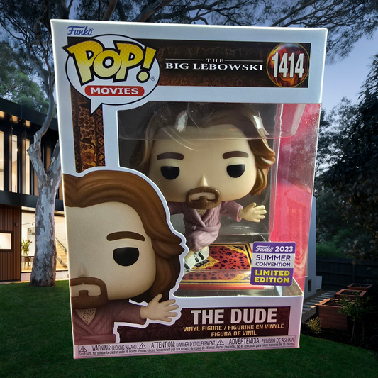 The dude 2023 summer convention funko # 1414 (nib) With pop protector