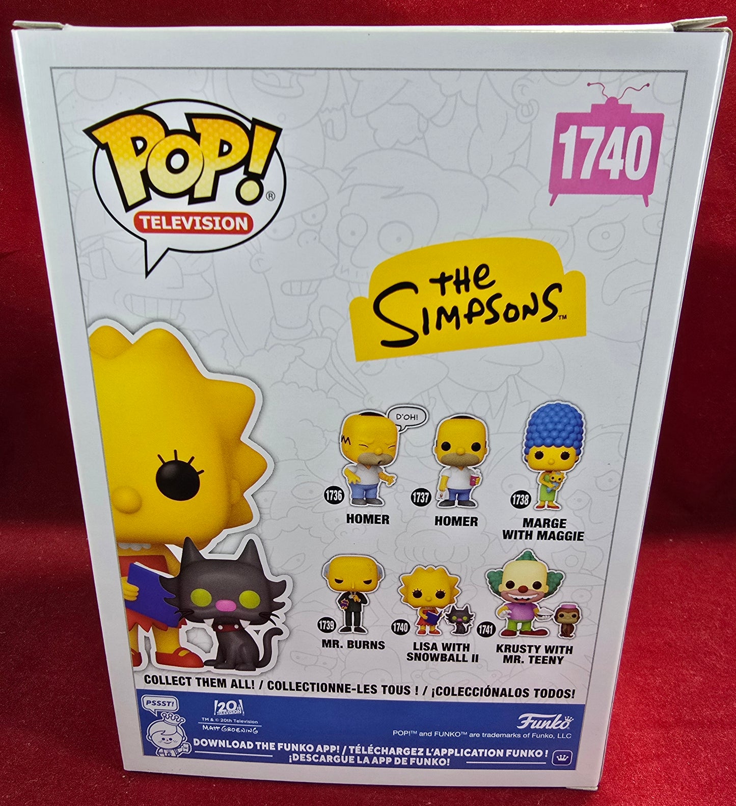 Lisa With Snowball II # 1740 (Nib)
With pop protector