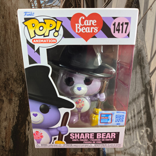 Share Bear 2024 Fall Convention Exclusive Funko # 1417 (Nib)
With pop protector