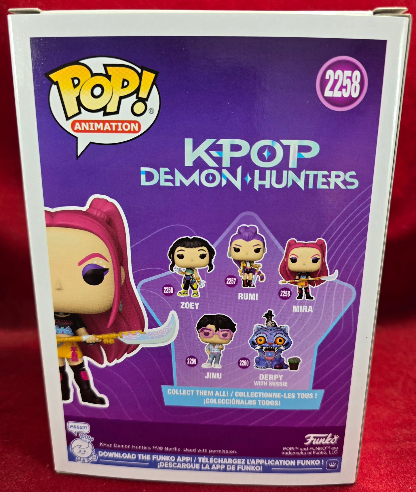 Mira Funko # 2258 (Nib)
With pop protector