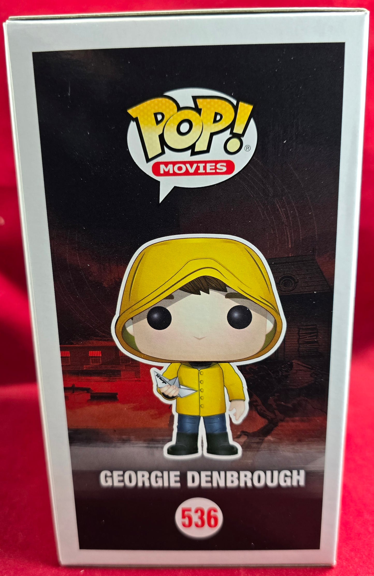 Georgie Denbrough funko # 536 (nib) with pop protector