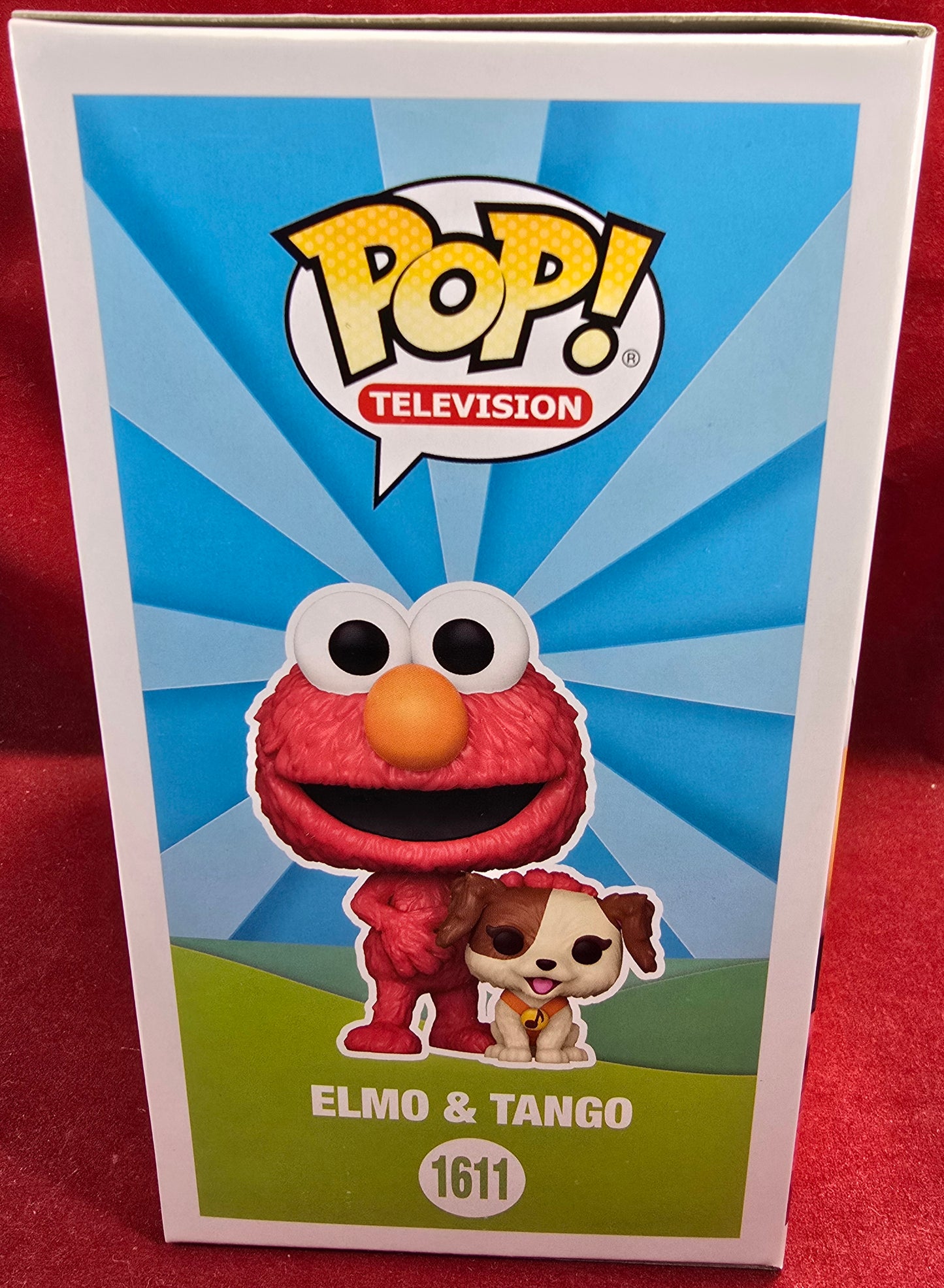 Elmo & Tango funko # 1611 (nib) with pop protector