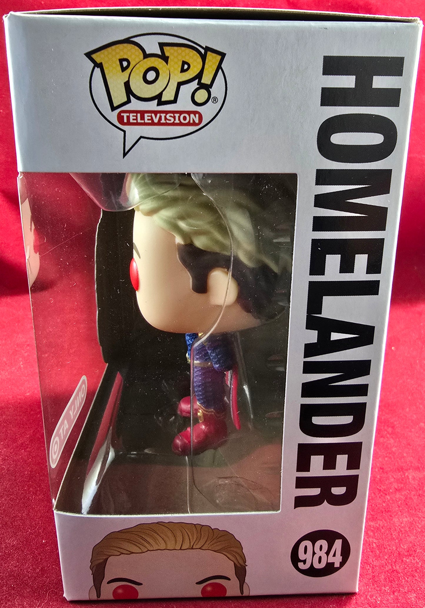 Homelander target exclusive funko # 984 (nib) With pop protector