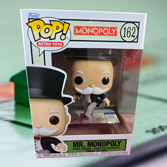 Mr. Monopoly funko # 162 (nib) With pop protector
