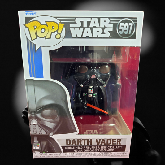 Darth Vader #597 (nib) With pop protector