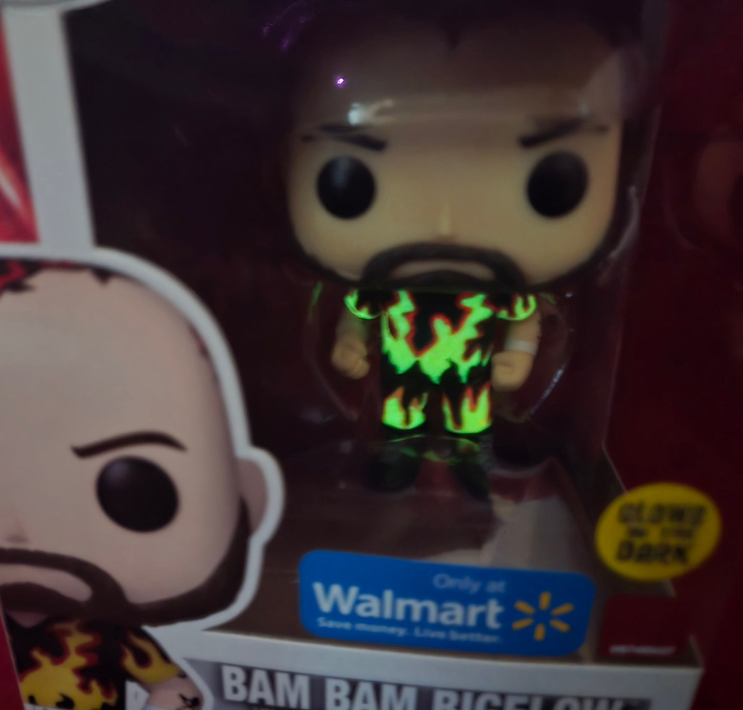 Bam Bam Bigelow walmart exclusive funko # 119 (nib) With pop protector