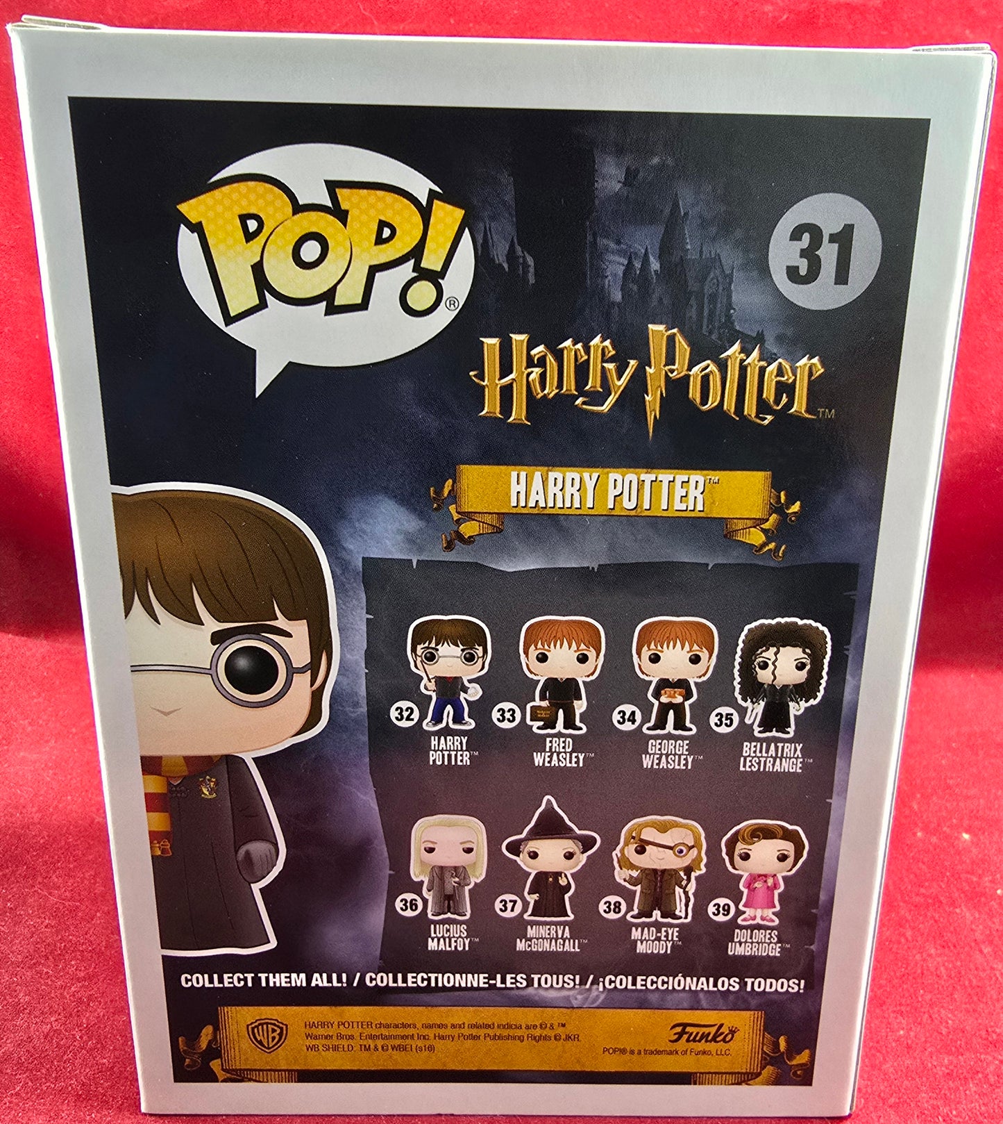 Harry Potter funko # 31 (nib) with pop protector