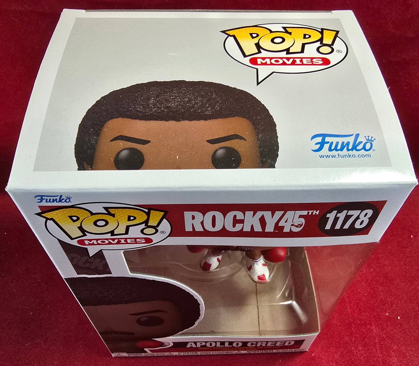 Apollo Creed funko # 1178 (nib) With pop protector