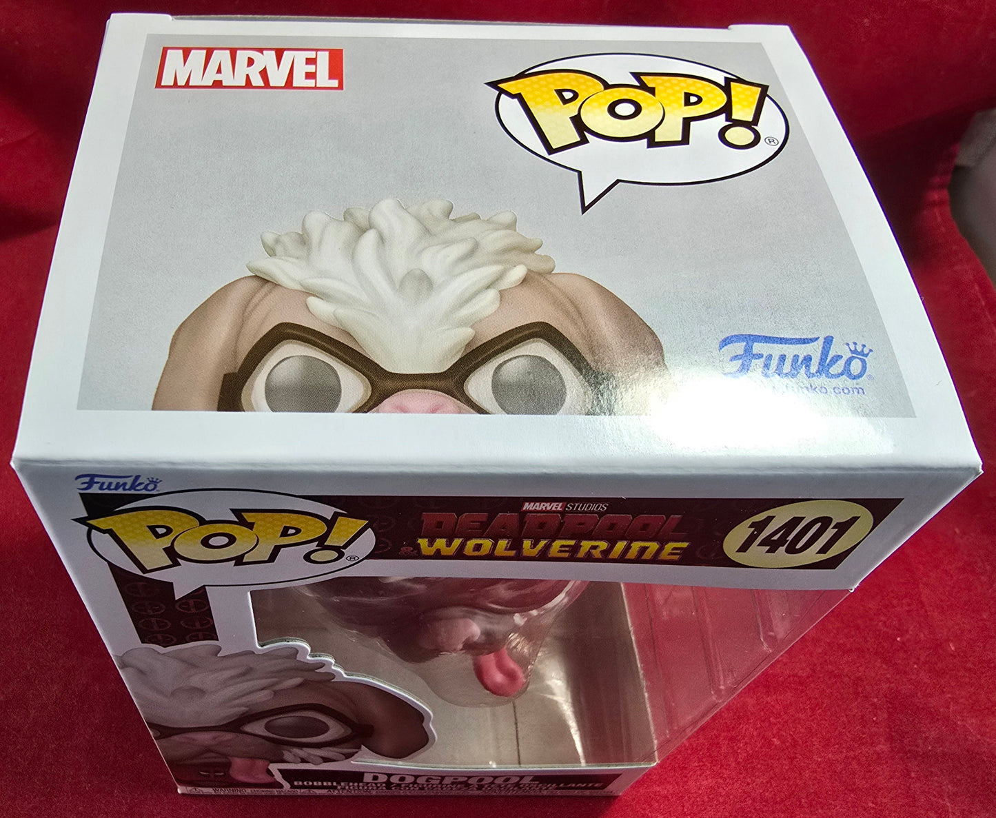 Dogpool funko # 1401 (nib) With pop protector