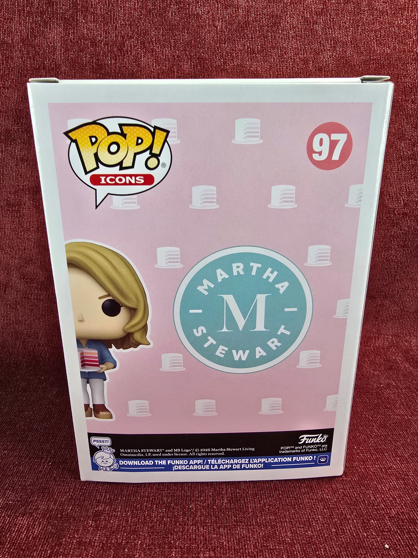 Funko POP! Vinyl: Martha Stewart # 97 (Nib)
With pop protector