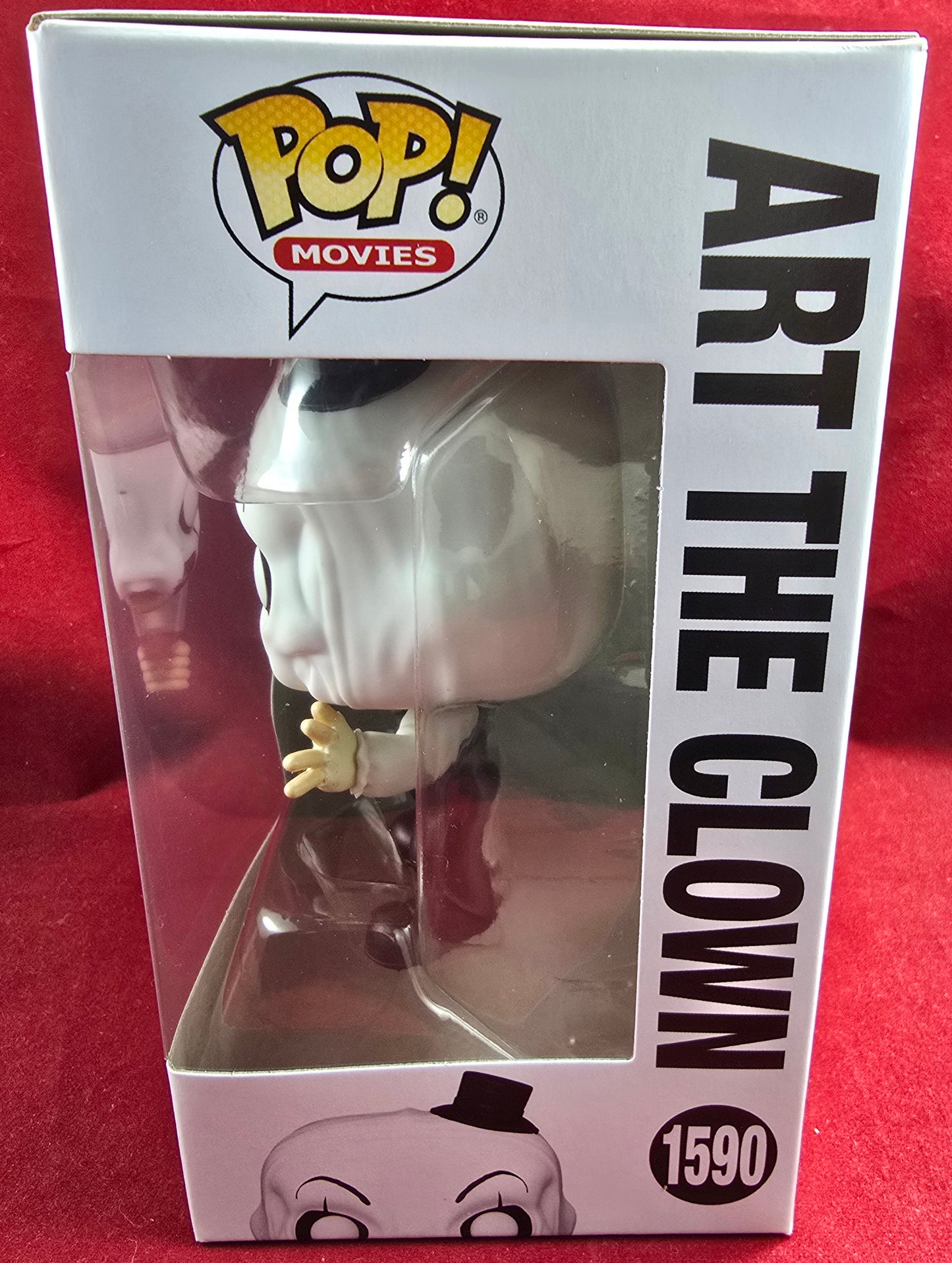 Art the clown funko # 1590 with pop protector