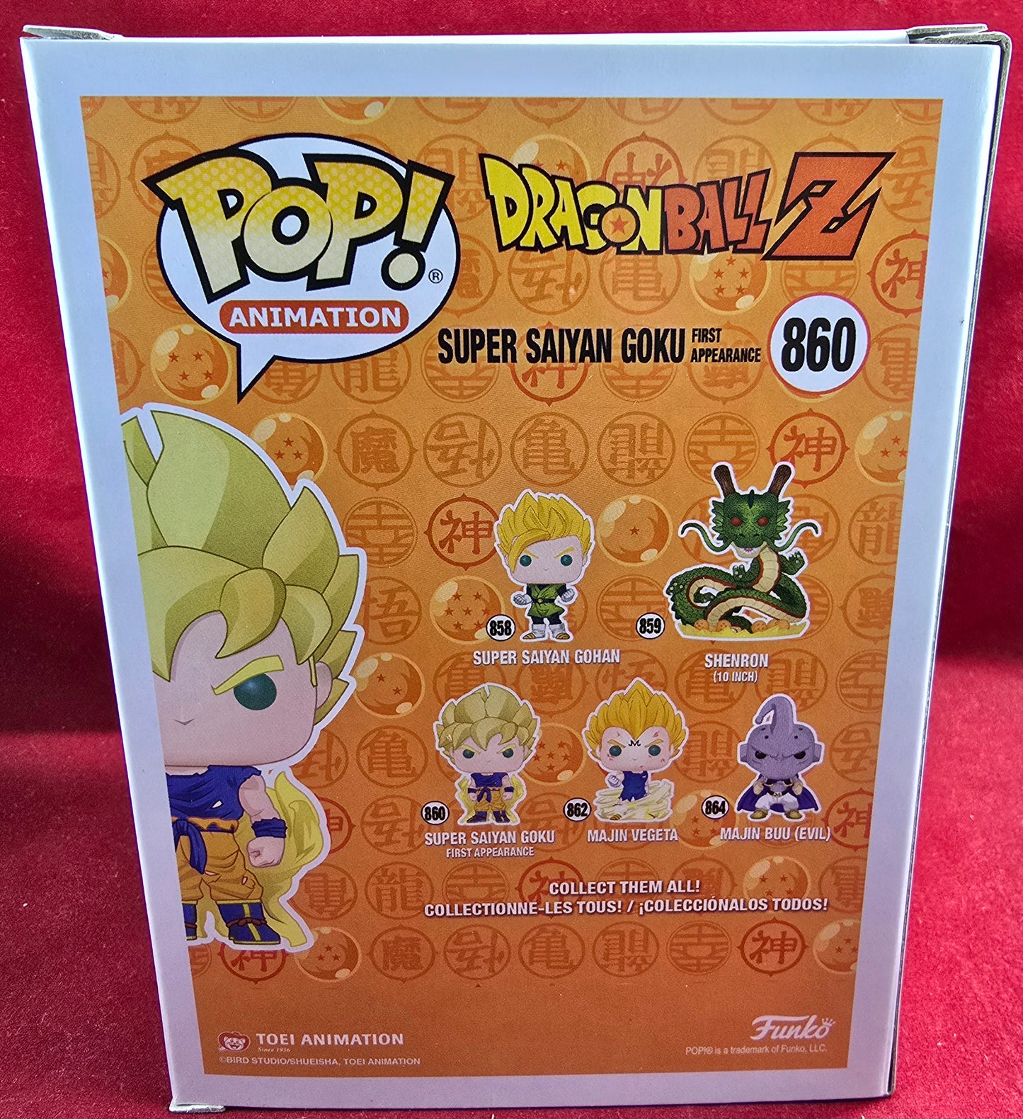 Super Saiyan Goku first appearance # 860 (nib) With pop protector