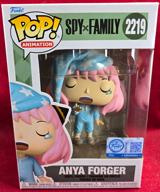 Funko POP! Spy X Family Anya Forger Pajamas Funko # 2219 (Nib)
With pop protector