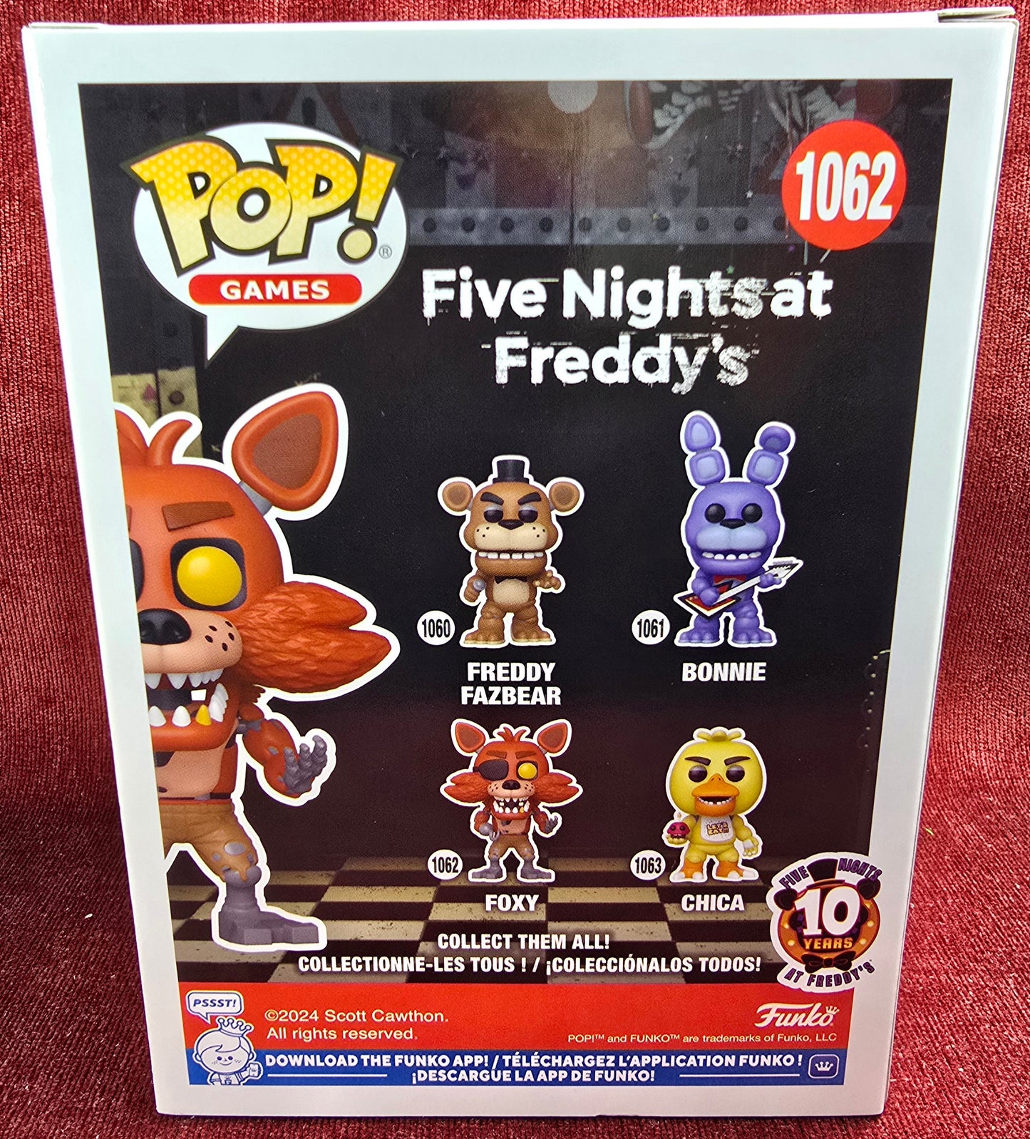 Funko Pop! Vinyl: Foxy # 1062 (Nib)
With pop protector