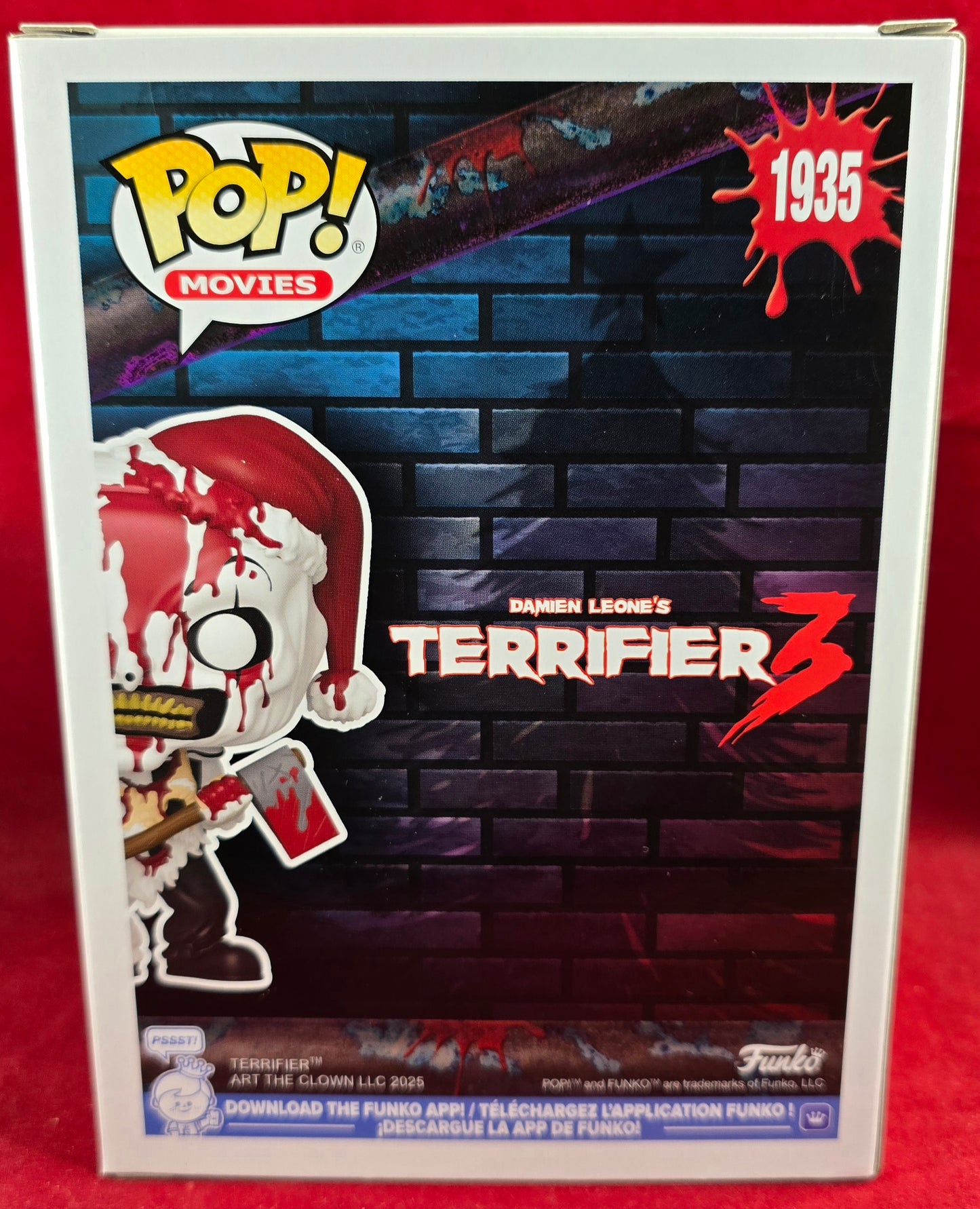 Funko Pop! Vinyl: Terrifier - Art the Clown Funko #1935 (Nib)
With pop protector