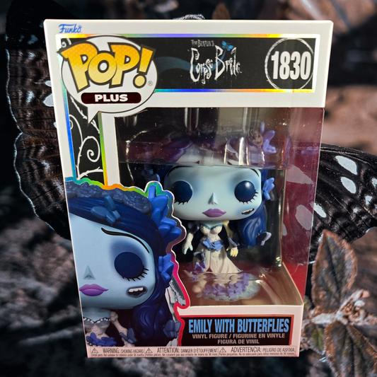 Emily with Butterflies funko # 1830 (nib) With pop protector