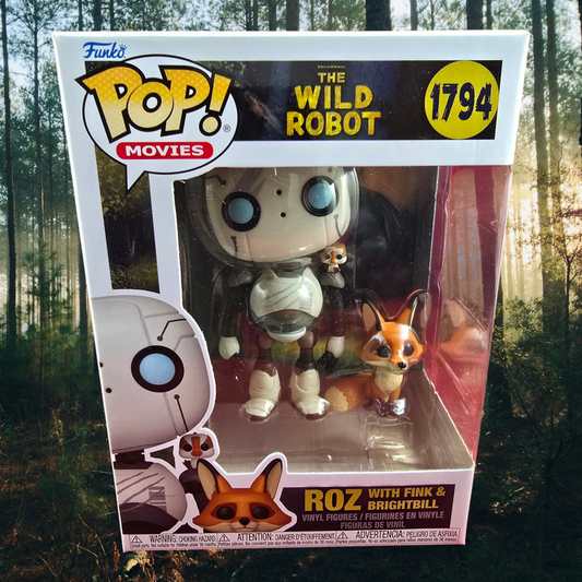 Roz with Fink & Brightbill funko # 1794 (nib) With pop protector